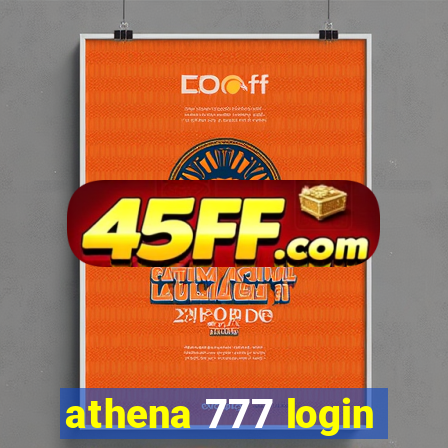 athena 777 login
